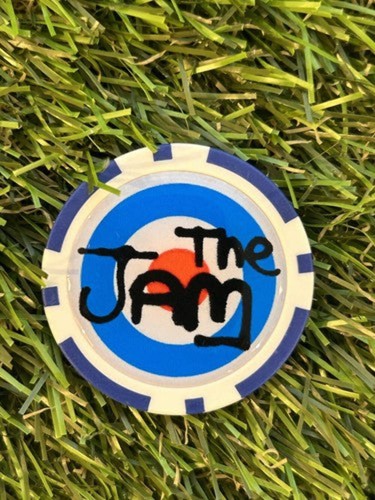 Golf poker chip ball marker - chip,
