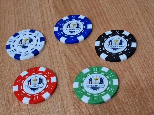 Ryder cup poker chip golfball - ryder,