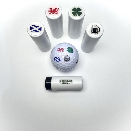 Golfball stempel marker - golfball, stempel/marker