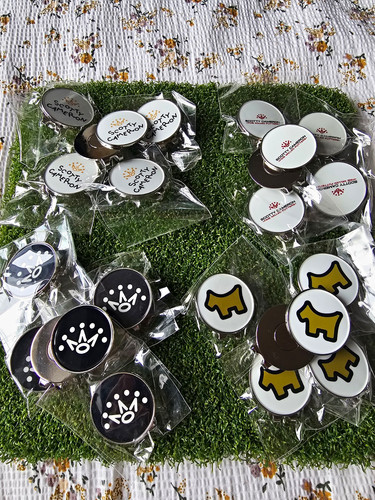 Konvolut 20x golfball marker - 20x,