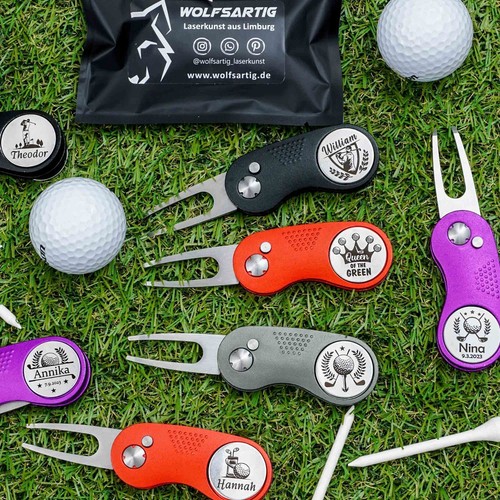 Pitchgabel golfball marker - pitchgabel, &