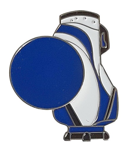 Ballmarker golfbag blau weiß - ballmarker,