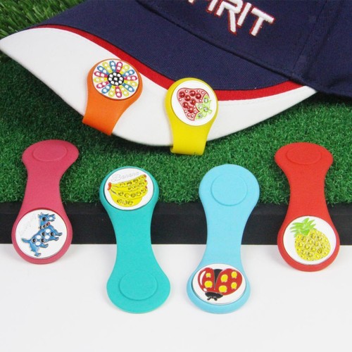 Stilvolles golf hutclip set - hutclip,